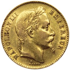 pièce d'or 20 francs Napoléon BNC CHANGE SUISSE