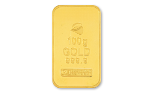 lingotin en or 100g BNC CHANGE SUISSE